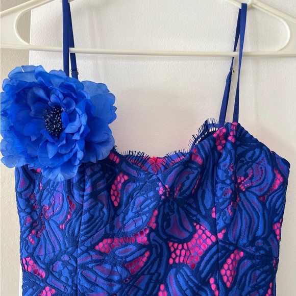 NWT Lilly Pulitzer Camella Orchid Lace A Line Dress - Picture 4 of 12